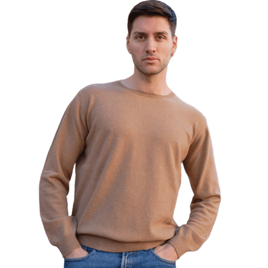 Maglia Uomo Calata in Cashmere Rigenerato Girocollo - StepByStep