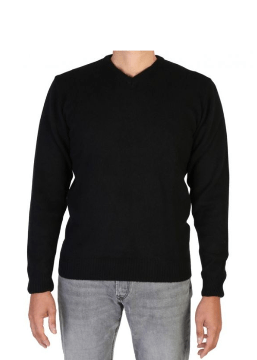 Maglia Uomo Collo a V in Cashmere Rigenerato Finezza 7 - StepByStep