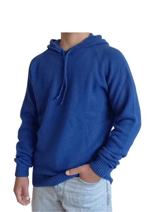 Maglia Uomo con Cappuccio Cashmere Rigenerato - StepByStep