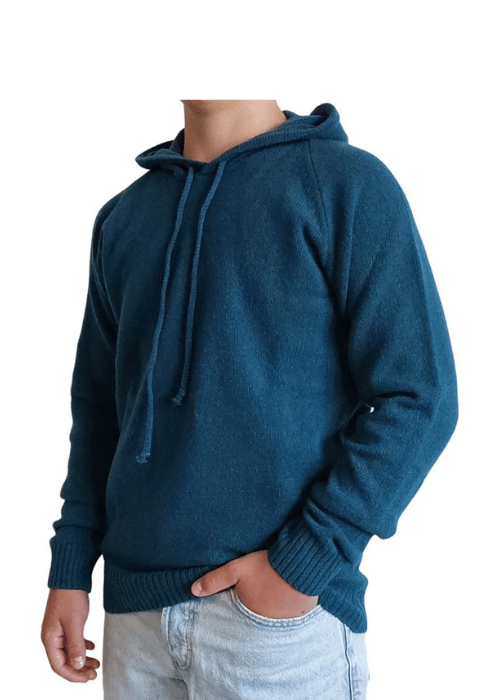 Maglia Uomo con Cappuccio Cashmere Rigenerato - StepByStep