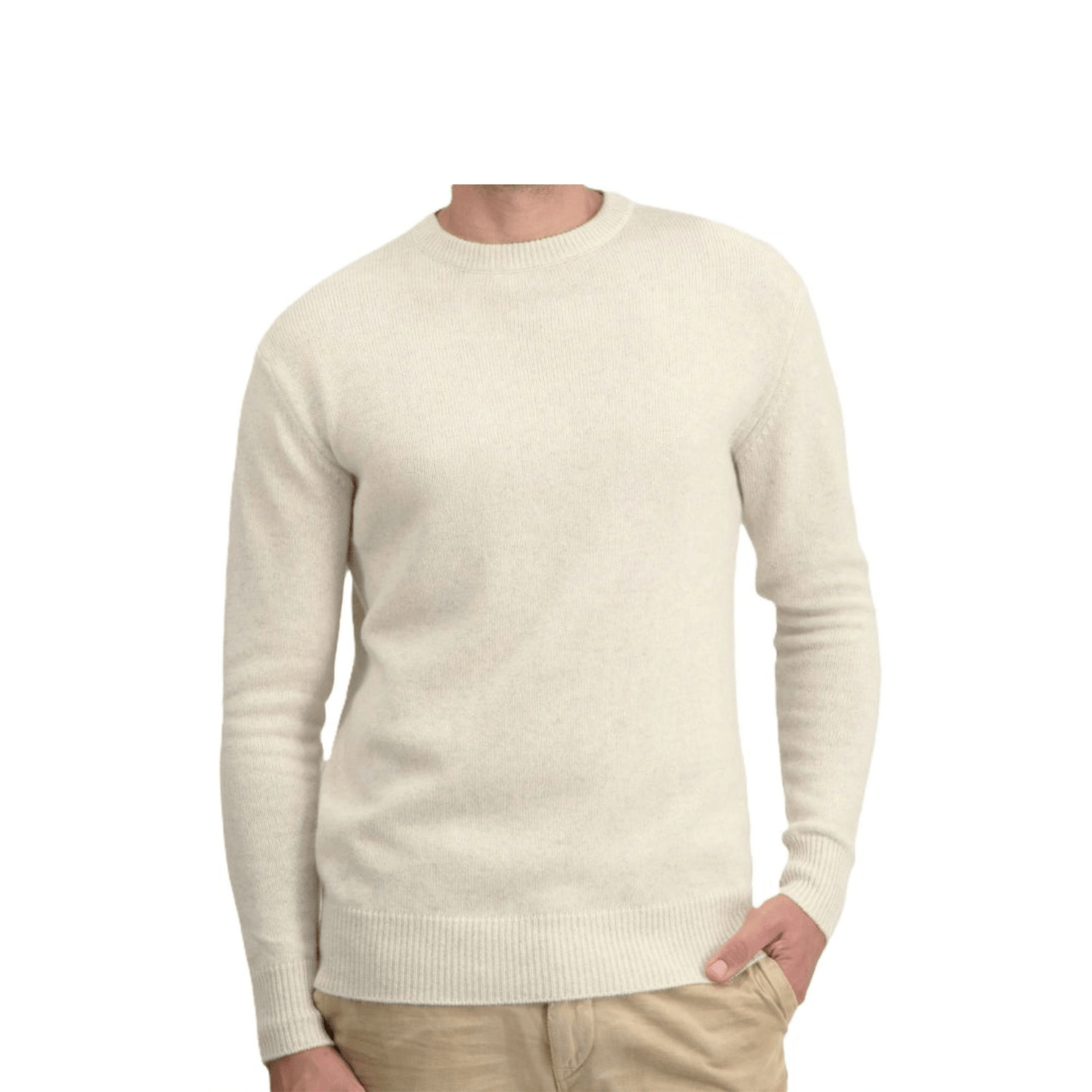 Maglia Uomo Girocollo Cashmere Rigenerato Finezza 7 - StepByStep