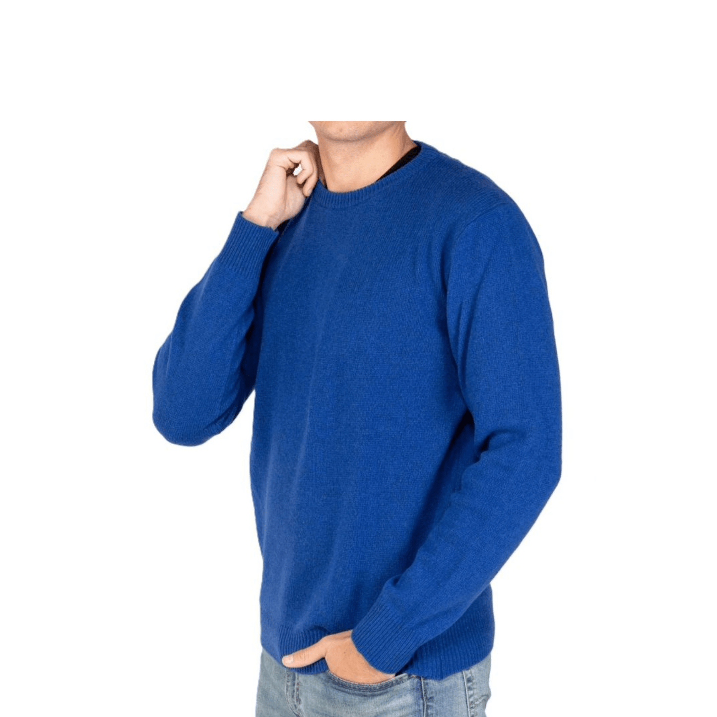 Maglia Uomo Girocollo Cashmere Rigenerato Finezza 7 - StepByStep