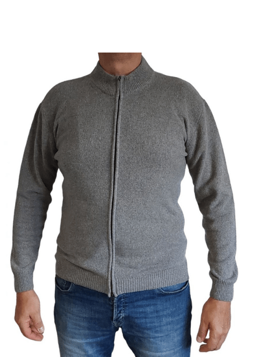 Maglia Uomo Zip Cashmere Rigenerato - StepByStep