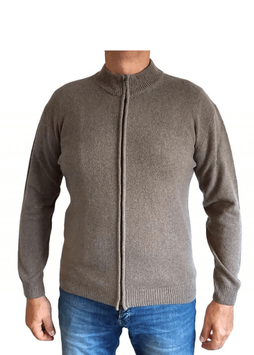 Maglia Uomo Zip Cashmere Rigenerato - StepByStep