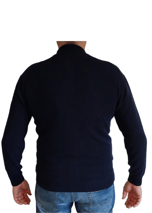 Maglia Uomo Zip Cashmere Rigenerato - StepByStep