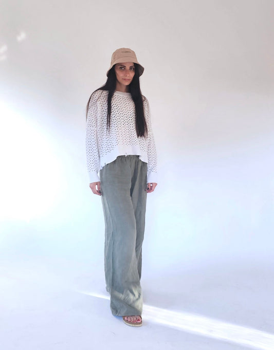 Maglione Traforato in Cotone - Fabiana - StepByStep