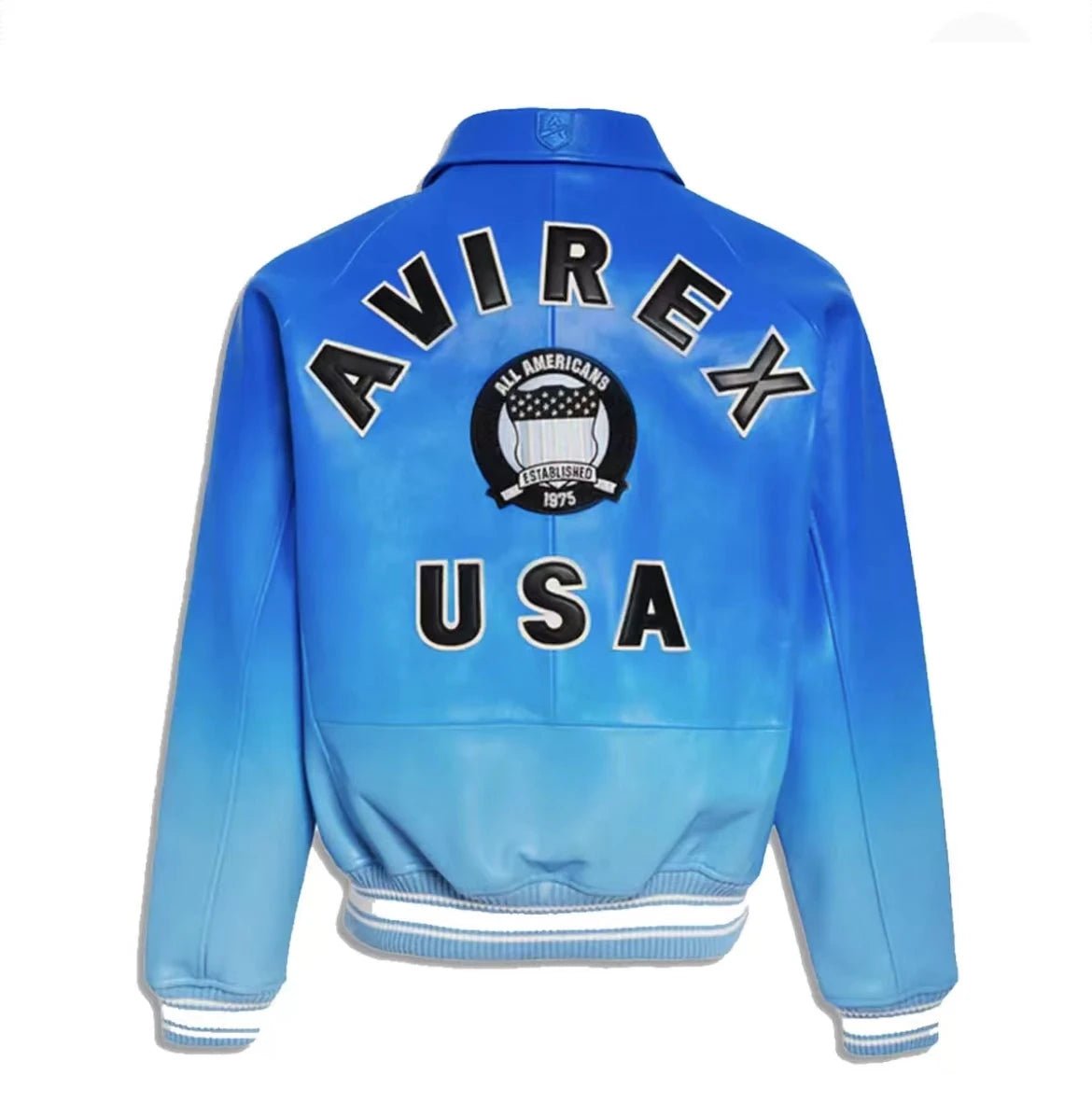 Men Hip Hop Sheep skin Varsity Jacket Embroidered Diamond Classic Casual - StepByStep