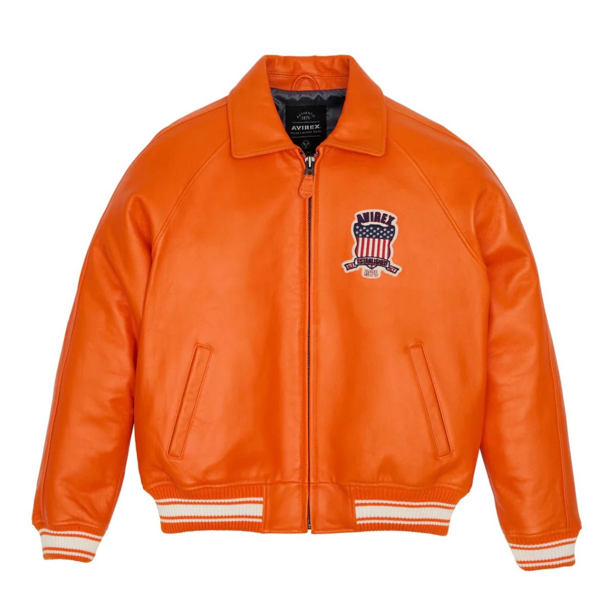 Men Hip Hop Sheep skin Varsity Jacket Embroidered Diamond Classic Casual - StepByStep