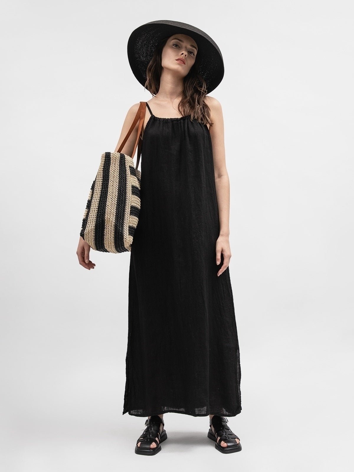 Moteriška suknelė, Capsule Collection, 100% linas - StepByStep