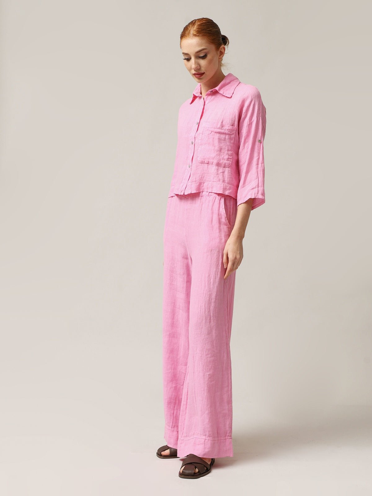 Moteriški marškiniai, Capsule Collection, 100% linas - StepByStep