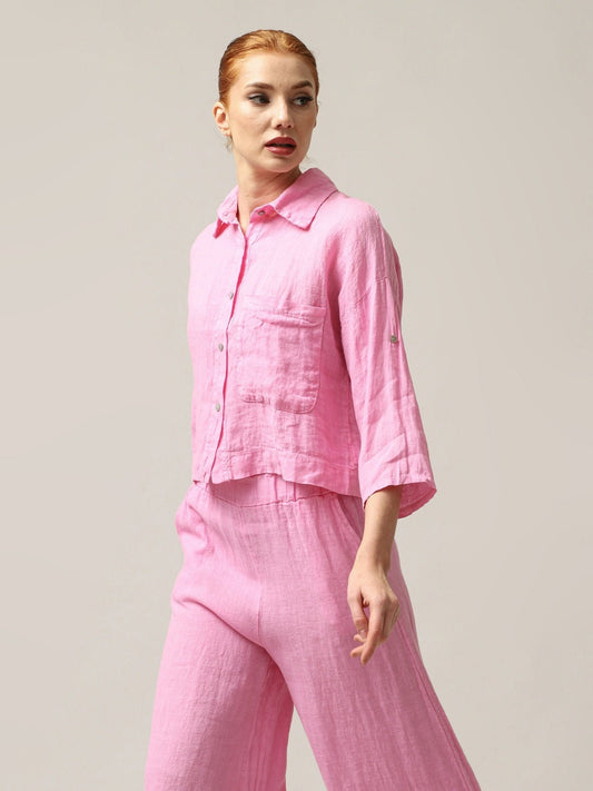 Moteriški marškiniai, Capsule Collection, 100% linas - StepByStep