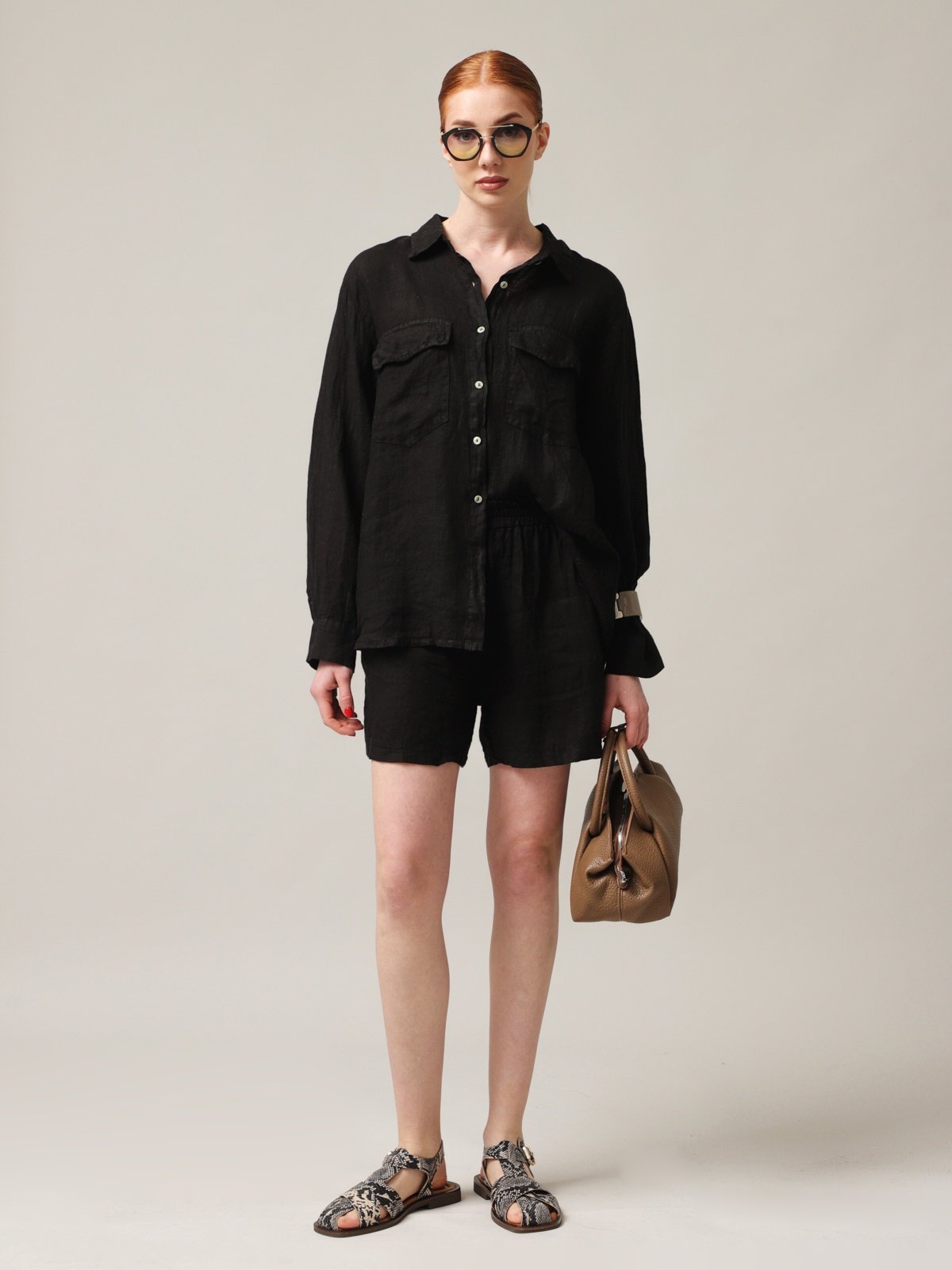 Moteriški marškiniai, Capsule Collection, 100% linas - StepByStep