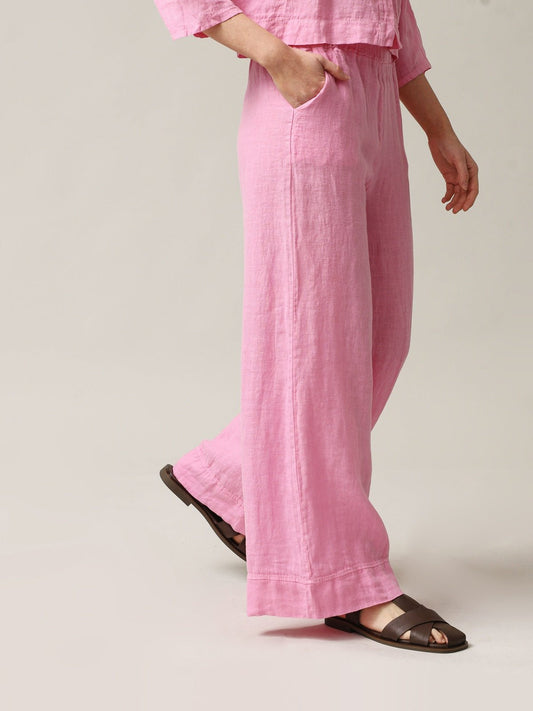 Moteriškos kelnės, Capsule Collection, 100% linas - StepByStep
