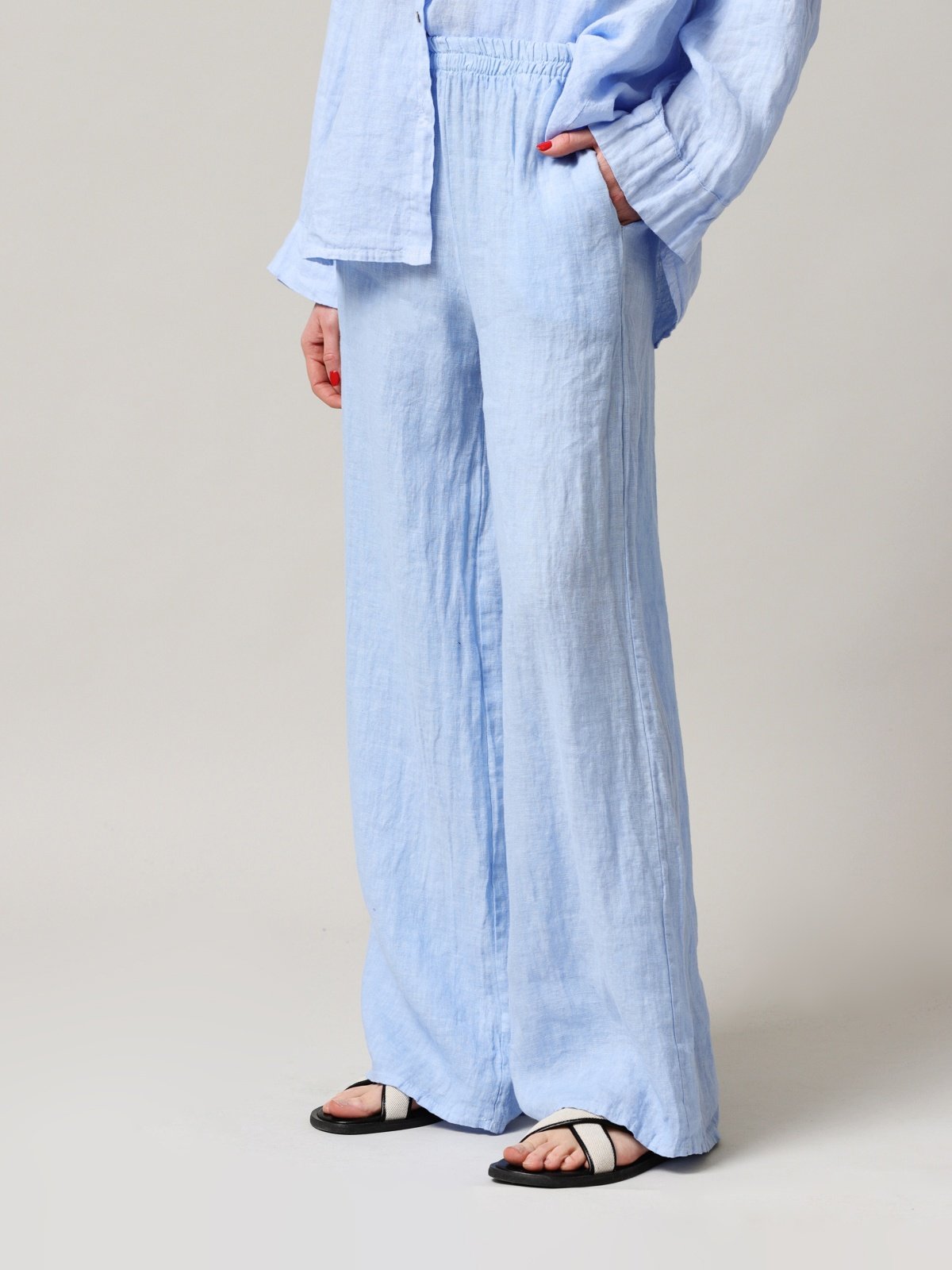 Moteriškos kelnės, Capsule Collection, 100% linas - StepByStep