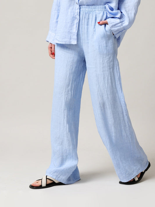 Moteriškos kelnės, Capsule Collection, 100% linas - StepByStep