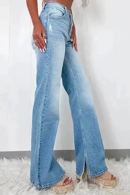 Myosotis Skyline Straight - Cut Jeans - StepByStep