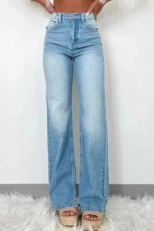 Myosotis Skyline Straight - Cut Jeans - StepByStep
