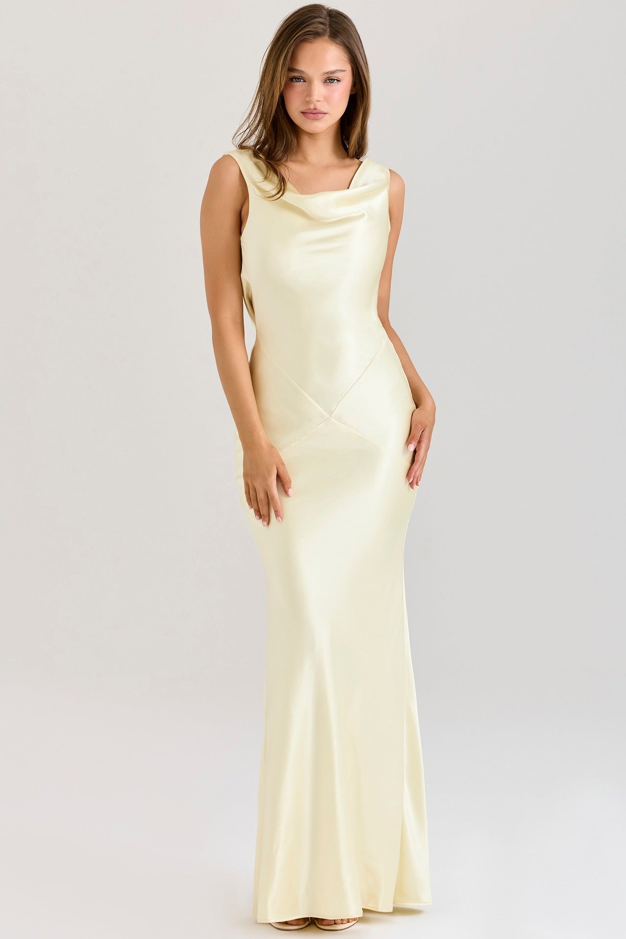 Off - the - Shoulder Fitted Chiffon Dress For Women, Upper West Side, BYMANYC New York. - StepByStep