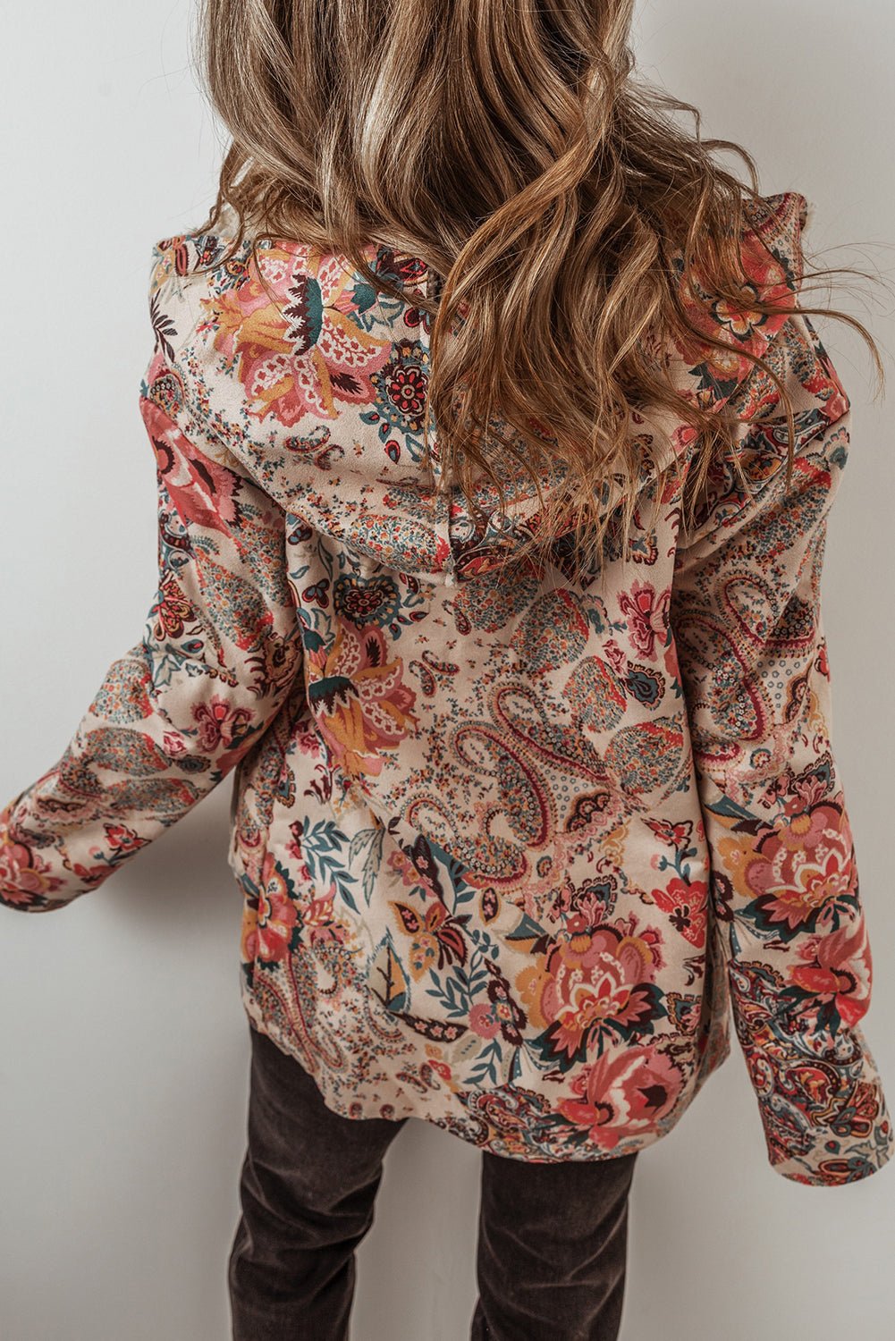 Paisley Sherpa - Lined Hooded Jacket - StepByStep