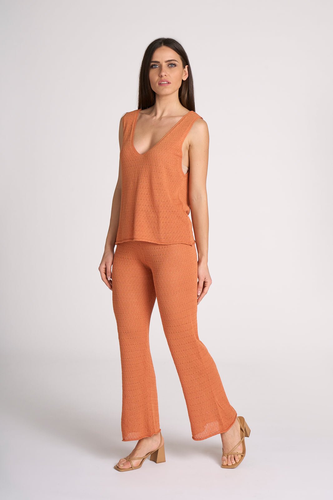 Pantalone Traforato in maglia - Valeria Pants - StepByStep