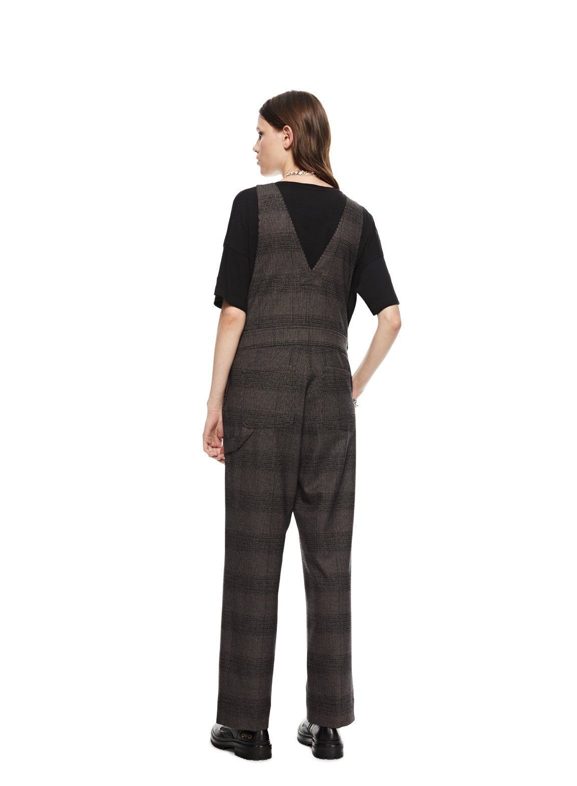 Plaid Overalls - StepByStep