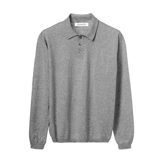 Polo Uomo Maniche Lunghe 100% Cotone ELS - StepByStep