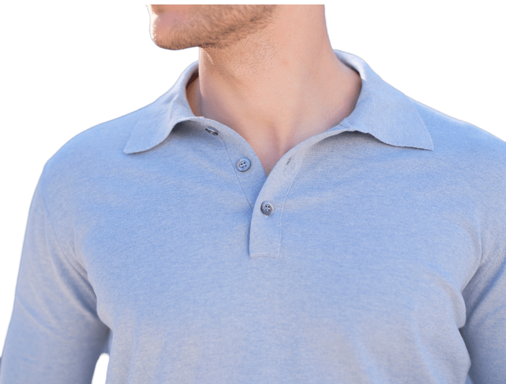 Polo Uomo Maniche Lunghe 100% Cotone ELS - StepByStep