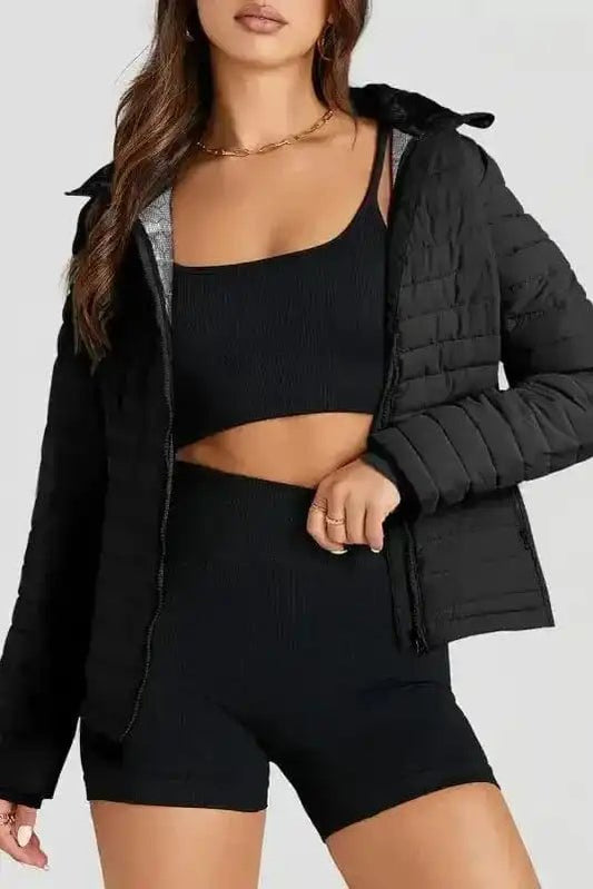 Quilted Sport Puffer Jacket - StepByStep