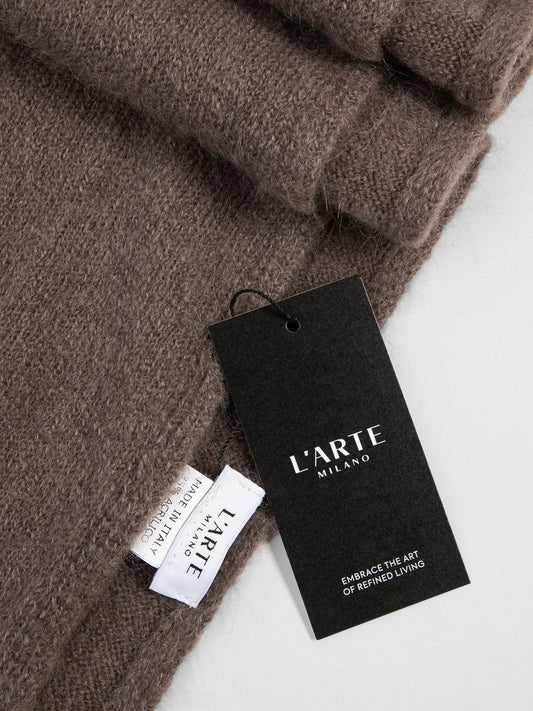 Scarf with Baby alpaca wool - StepByStep
