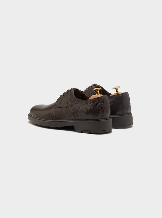 Scarpa derby in 100% pelle martellata - StepByStep