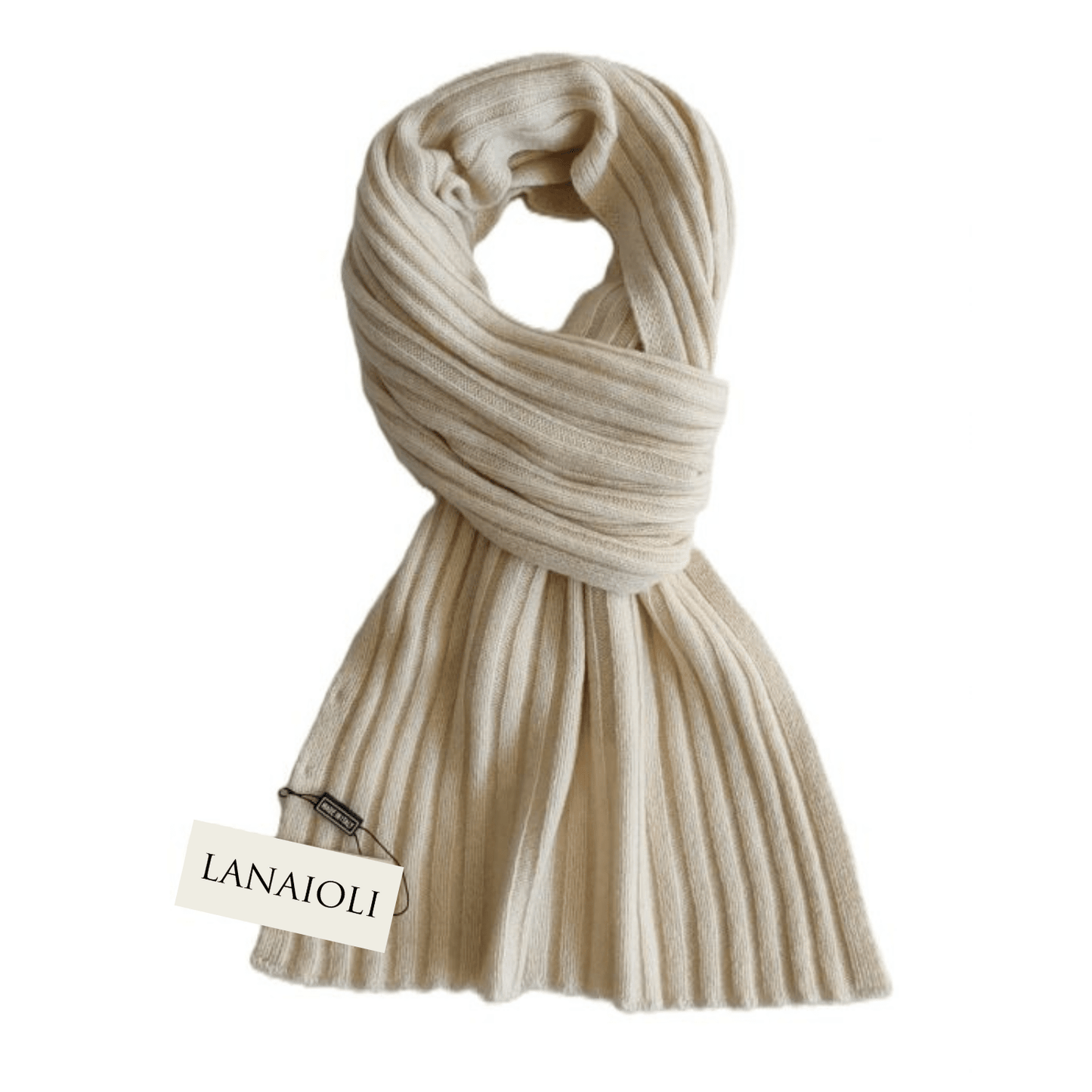 Sciarpa Donna a Coste Cashmere Rigenerato - StepByStep