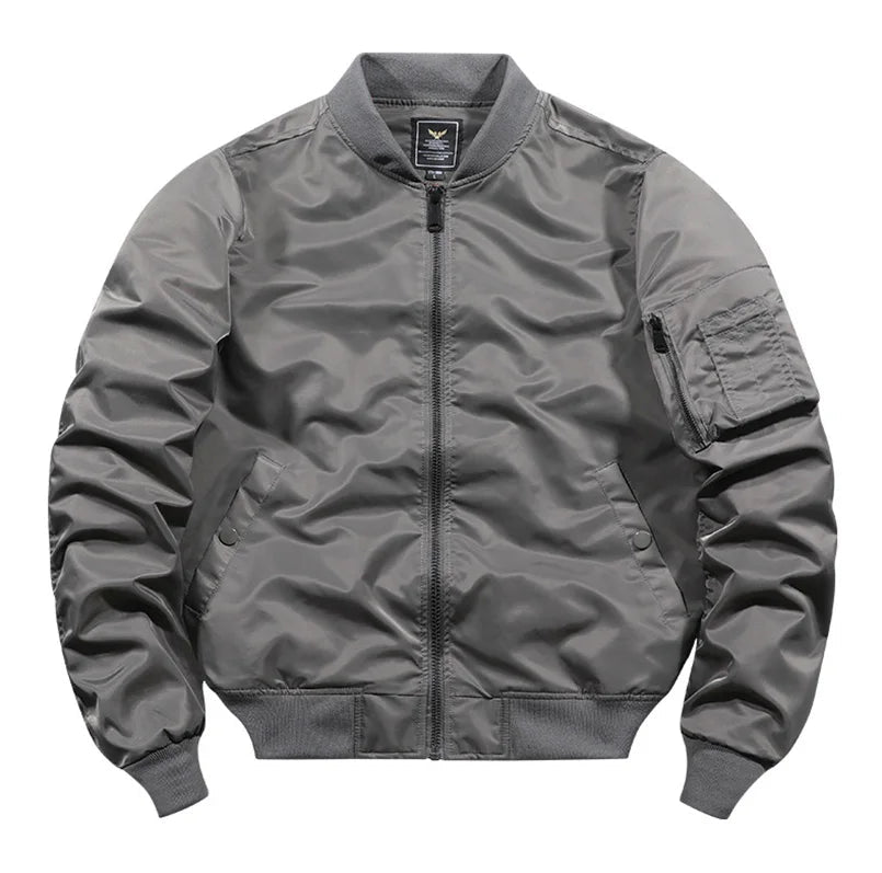 Spring Bomber Jacket For Men Women Padding Military Jacket Varsity Baseball Coat Mens Windbreaker Male Clothing MA1 Winter Z1 - StepByStep