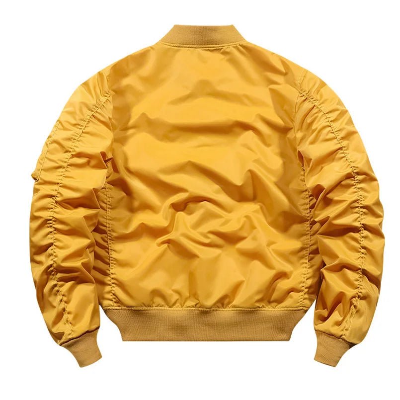 Spring Bomber Jacket For Men Women Padding Military Jacket Varsity Baseball Coat Mens Windbreaker Male Clothing MA1 Winter Z1 - StepByStep