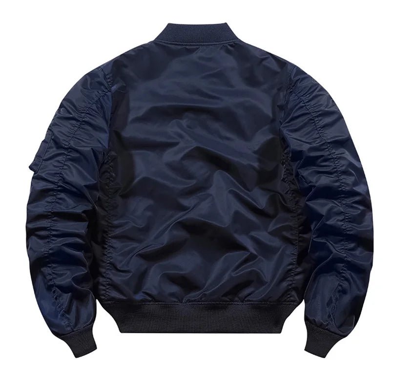 Spring Bomber Jacket For Men Women Padding Military Jacket Varsity Baseball Coat Mens Windbreaker Male Clothing MA1 Winter Z1 - StepByStep