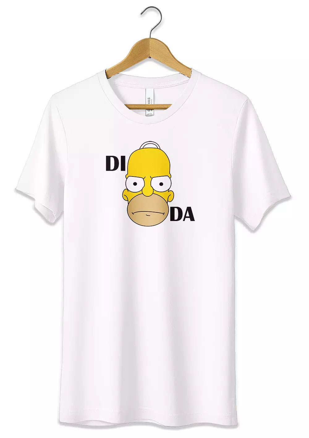 T-Shirt Homer Simpson Maglietta Blasfema Rebus DI HOMER DA 100% Cotone - StepByStep