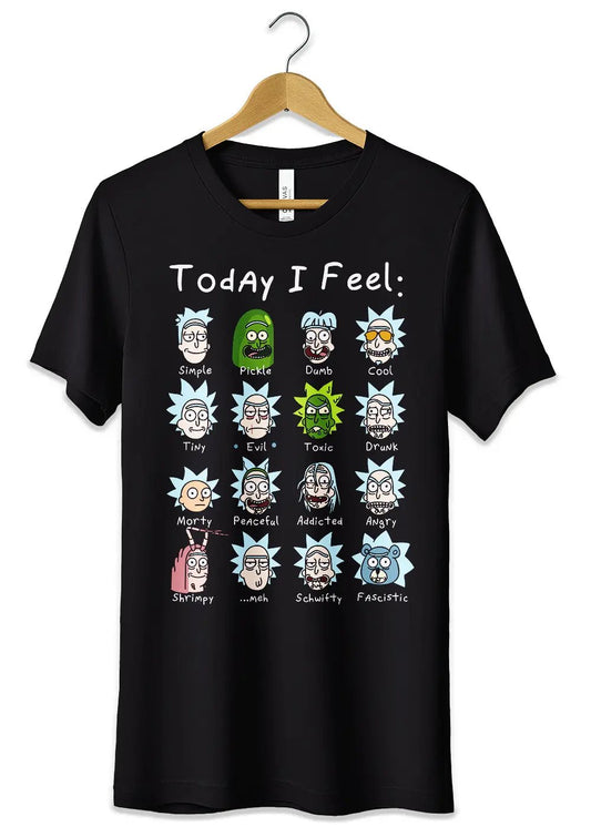 T-Shirt Maglietta Rick Mood of the Day - StepByStep