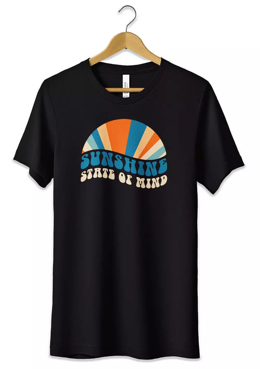 T-Shirt Maglietta Sunshine State of Mind Retro Vintage Style - StepByStep