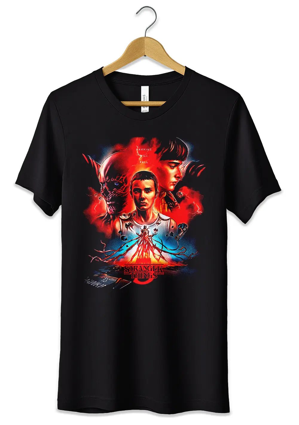 T-Shirt Maglietta Undici Vecna Will Stranger Things - StepByStep