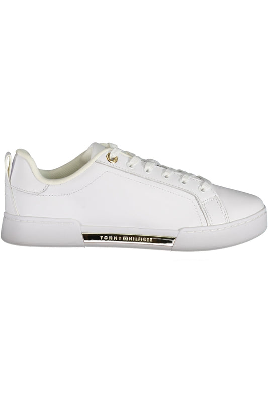 TOMMY HILFIGER WHITE WOMEN'S SPORTS SHOES - StepByStep