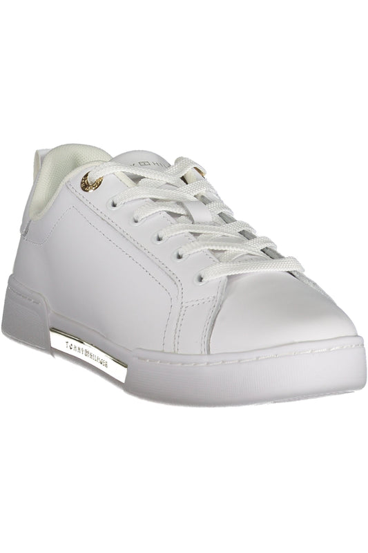 TOMMY HILFIGER WHITE WOMEN'S SPORTS SHOES - StepByStep