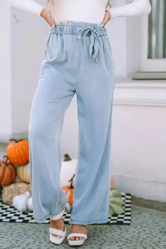 Wide Leg Tencel Jeans - StepByStep