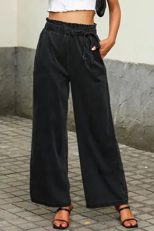 Wide Leg Tencel Jeans - StepByStep