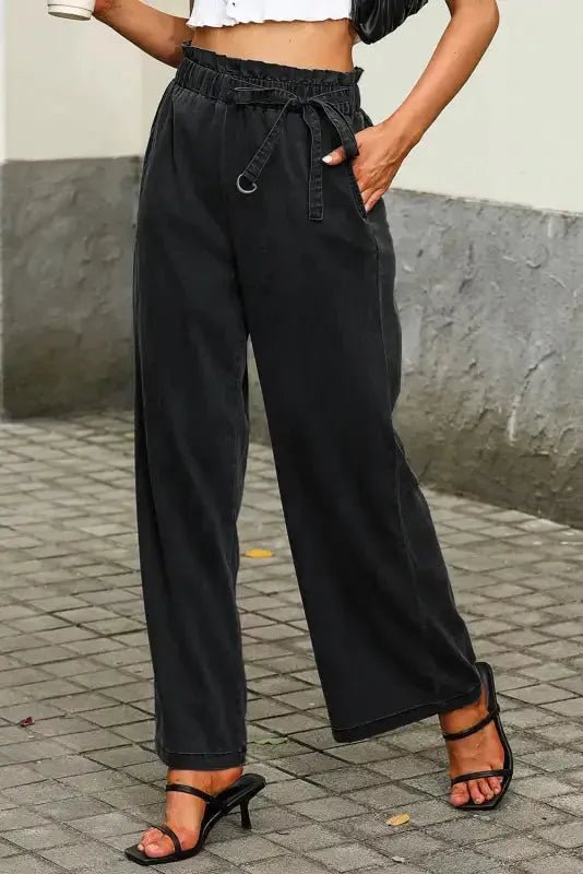 Wide Leg Tencel Jeans - StepByStep