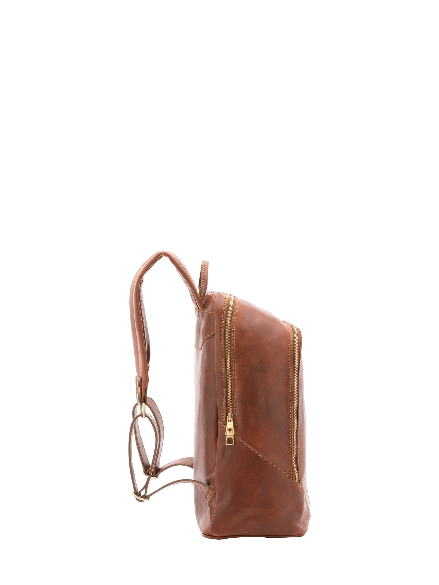 Zaino unisex In Vera pelle Made in Italy 30x46x17 cm - StepByStep