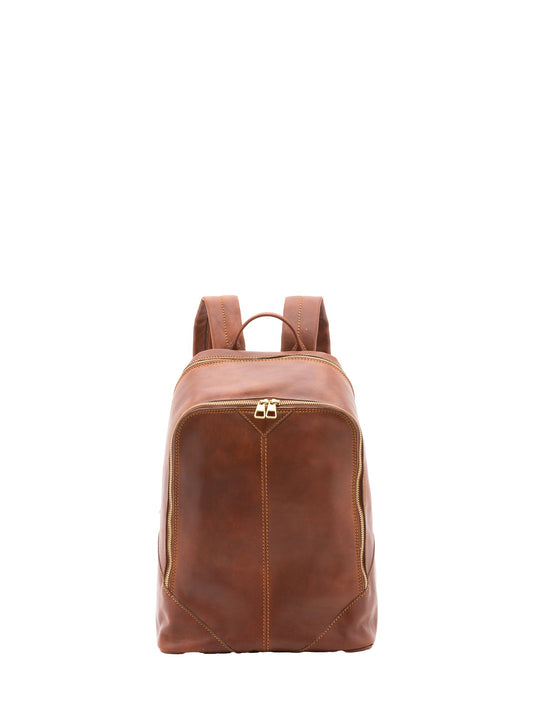 Zaino unisex In Vera pelle Made in Italy 30x46x17 cm - StepByStep