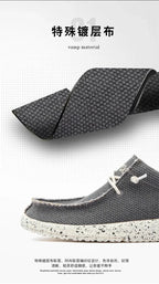 2025 Fashion Men's Casual Loafers Summer Canvas Comfortable New Luxury Brand Designer Denim Sports Walking Shoes Tenis Masculino - StepByStepNow