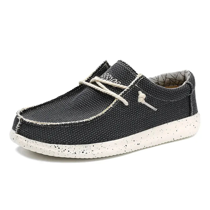2025 Fashion Men's Casual Loafers Summer Canvas Comfortable New Luxury Brand Designer Denim Sports Walking Shoes Tenis Masculino - StepByStepNow