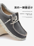 2025 Fashion Men's Casual Loafers Summer Canvas Comfortable New Luxury Brand Designer Denim Sports Walking Shoes Tenis Masculino - StepByStepNow