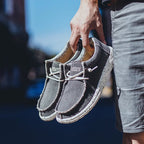 2025 Fashion Men's Casual Loafers Summer Canvas Comfortable New Luxury Brand Designer Denim Sports Walking Shoes Tenis Masculino - StepByStepNow