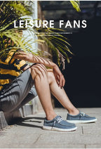 2025 Fashion Men's Casual Loafers Summer Canvas Comfortable New Luxury Brand Designer Denim Sports Walking Shoes Tenis Masculino - StepByStepNow